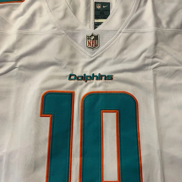 New w/Tags Tyree Hill Miami Dolphins Jersey Multiple Sizes - Picture 6 of 6